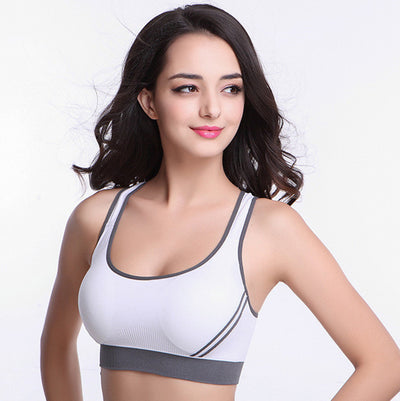 Women Athletic Vest Padded Tank Top Gym Fitness Sports Bra