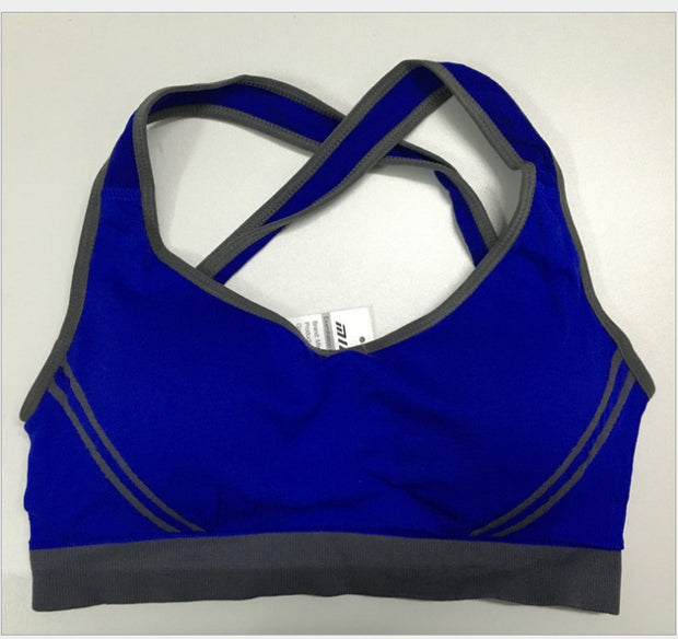 Women Athletic Vest Padded Tank Top Gym Fitness Sports Bra