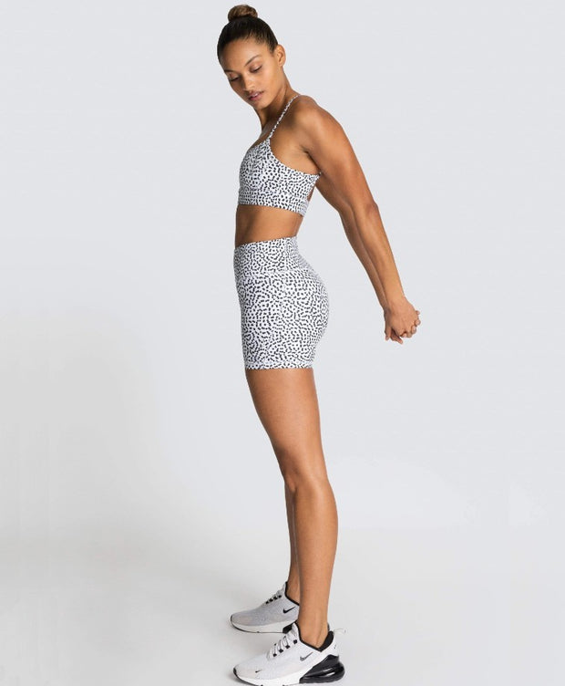 Knitted Sexy Sports Tank Top Shorts Yoga Wea