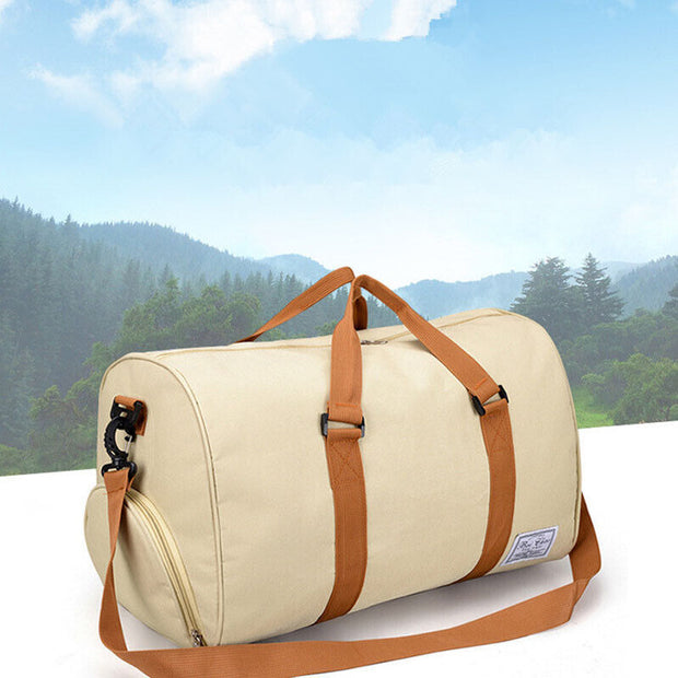 Men & Ladies Sports Duffle Travel Bag Lager Canvas