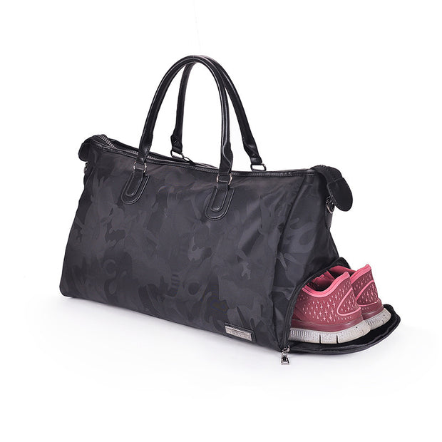 Fitness Bags Shoulder Gym Bag for Shoes Oxford Cloth