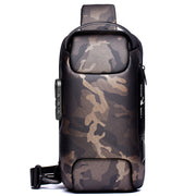 Men  Chest Bag Messenger Bag Anti-theft Shoulder