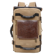 Canvas Backpack Huge Travel School Shoulder Computer