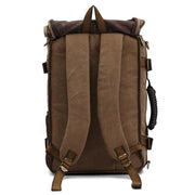 Canvas Backpack Huge Travel School Shoulder Computer