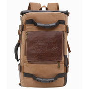 Canvas Backpack Huge Travel School Shoulder Computer